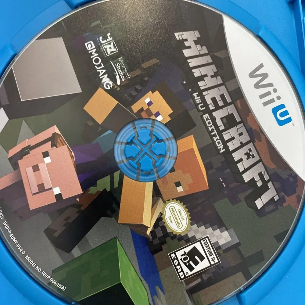 Minecraft - Wii U Edition (Nintendo Wii U, 2015) CIB Complete - Tested